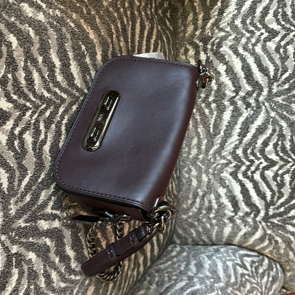 Cute oxblood Coach bag!